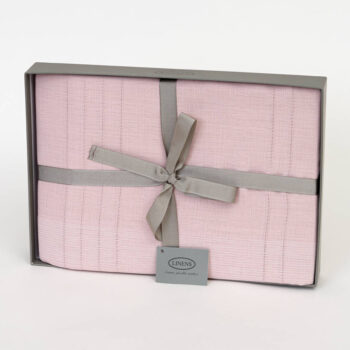 Скатерть LINENS Basic 160х220 pembe