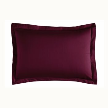 Набір наволочок Linens Basic Bordo з воланами