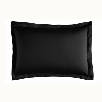 Набір наволочок Linens Basic Siyah з воланами