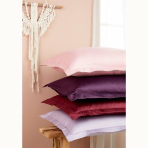 Набір наволочок Linens Basic mor з воланами